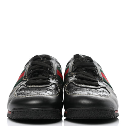 Gucci Guccissima Web Sneakers 35.5 Black 2 of 12