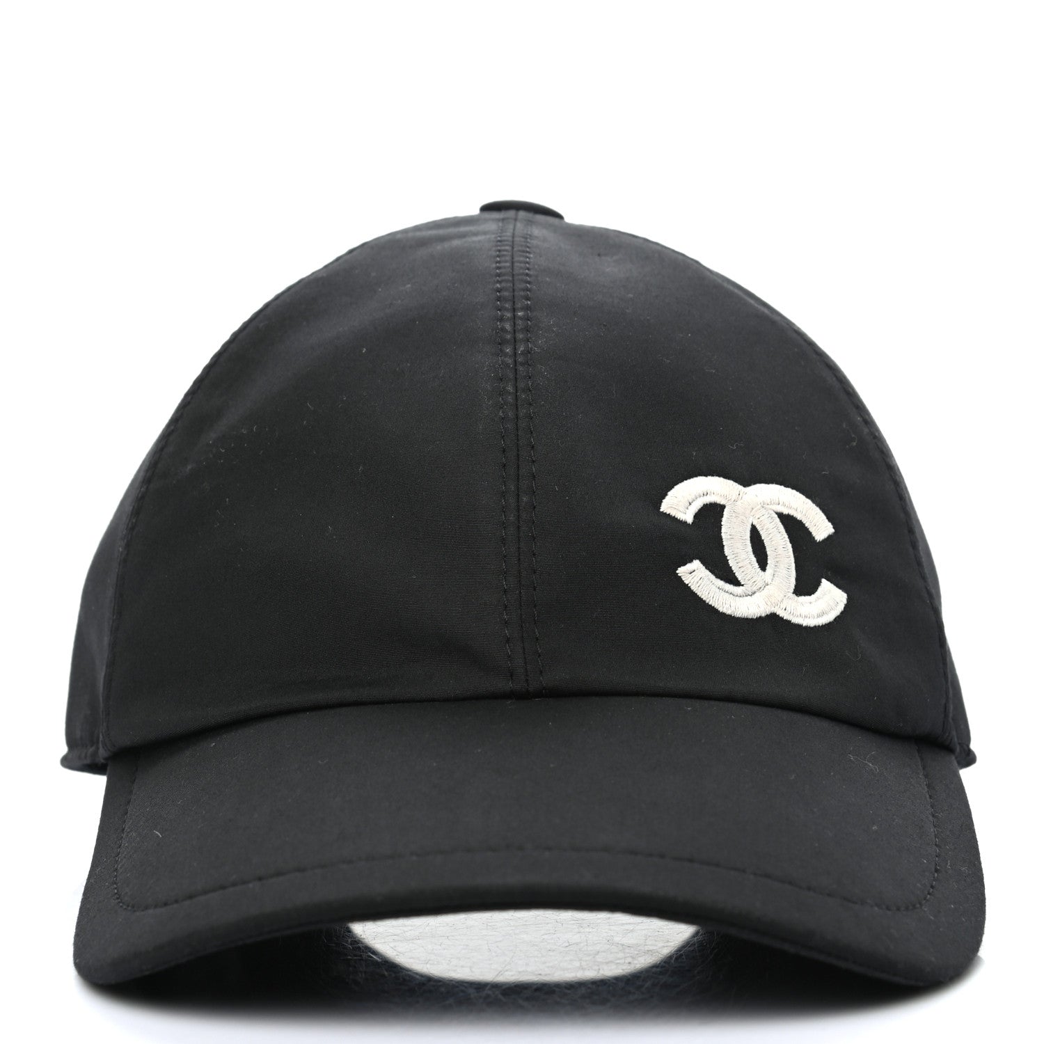 Chanel Cotton CC Cap Hat Black 3 of 8