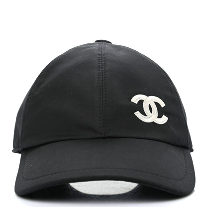 Chanel Cotton CC Cap Hat Black 3 of 8