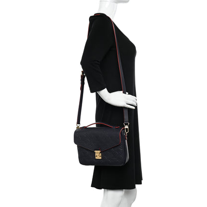 Louis Vuitton Empreinte Pochette Metis Marine Rouge 2 of 11