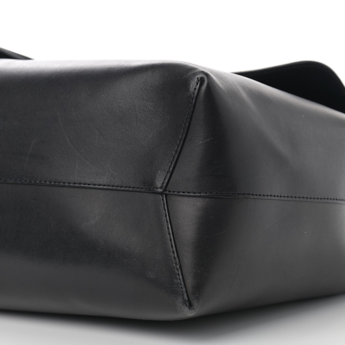 Calfskin Lady Bag Black Flamma