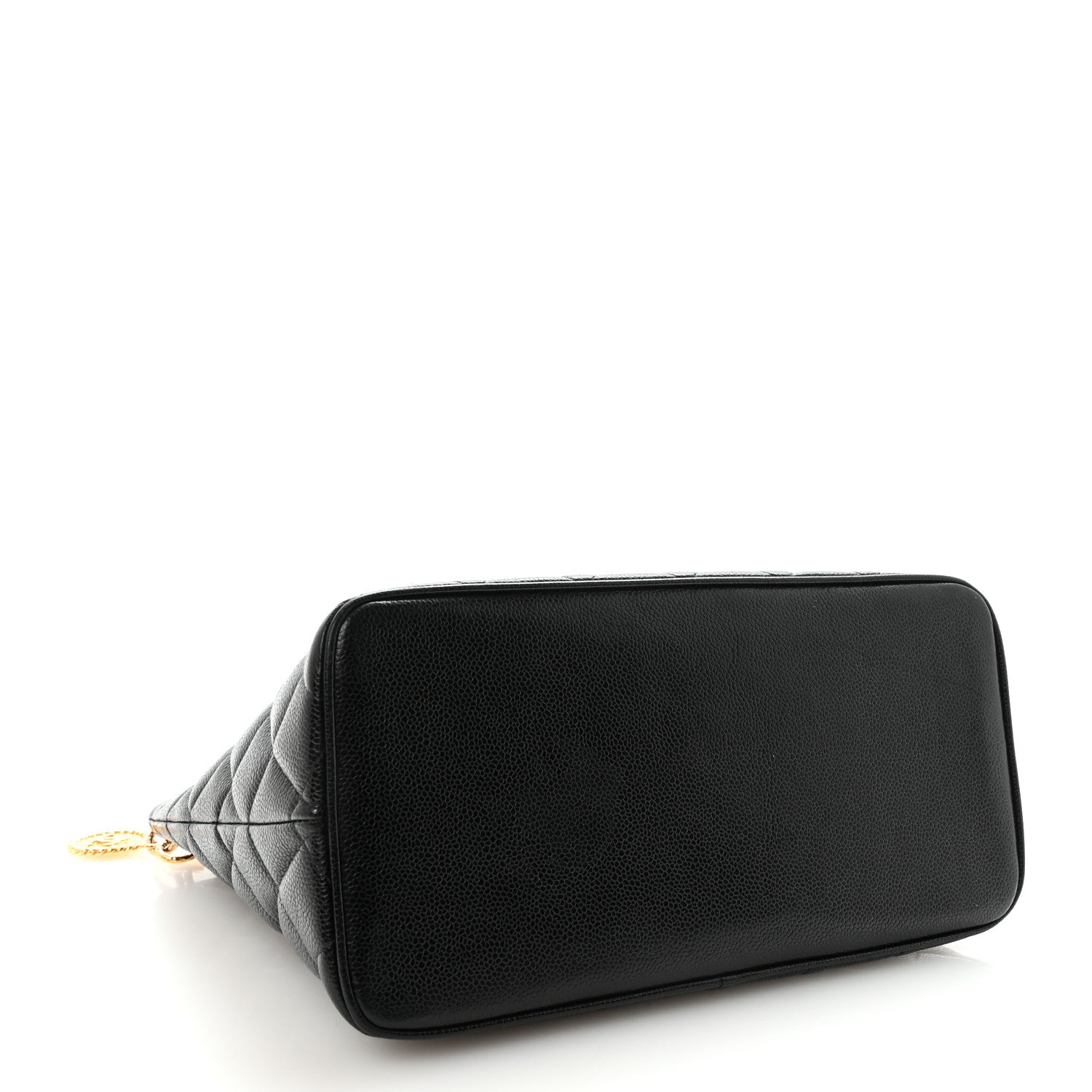 Chanel Caviar Quilted Medallion Tote Black 4 of 10