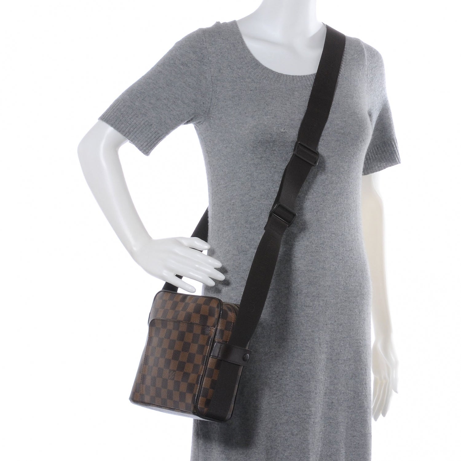 Louis Vuitton Damier Ebene Olav PM Messenger Bag 2 of 7