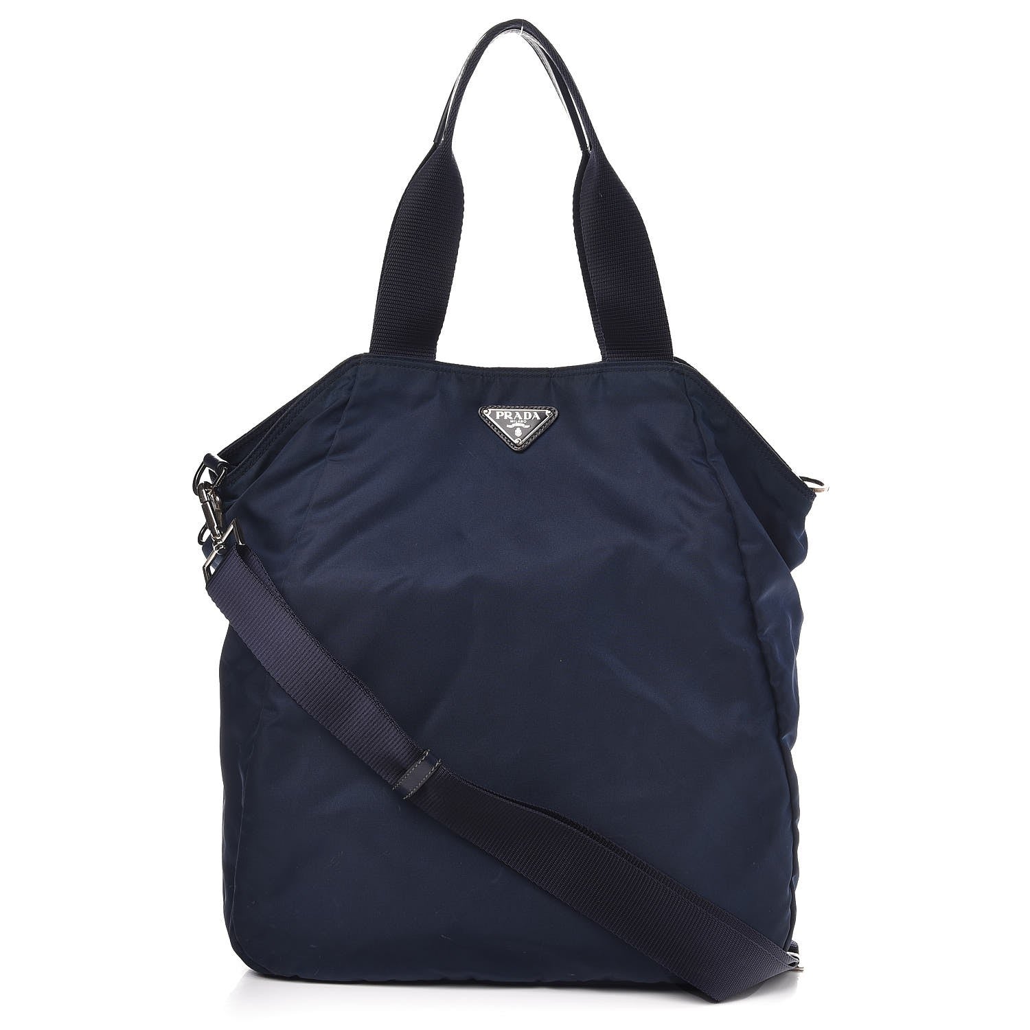Prada Tessuto Nylon Tote Baltico 1 of 11