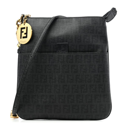 Fendi Zucchino Spalmati Forever Small Crossbody Black 1 of 4