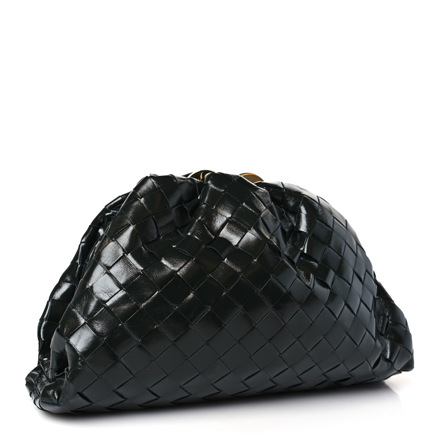 Bottega Veneta Nappa Intrecciato Teen Pouch Black 3 of 9