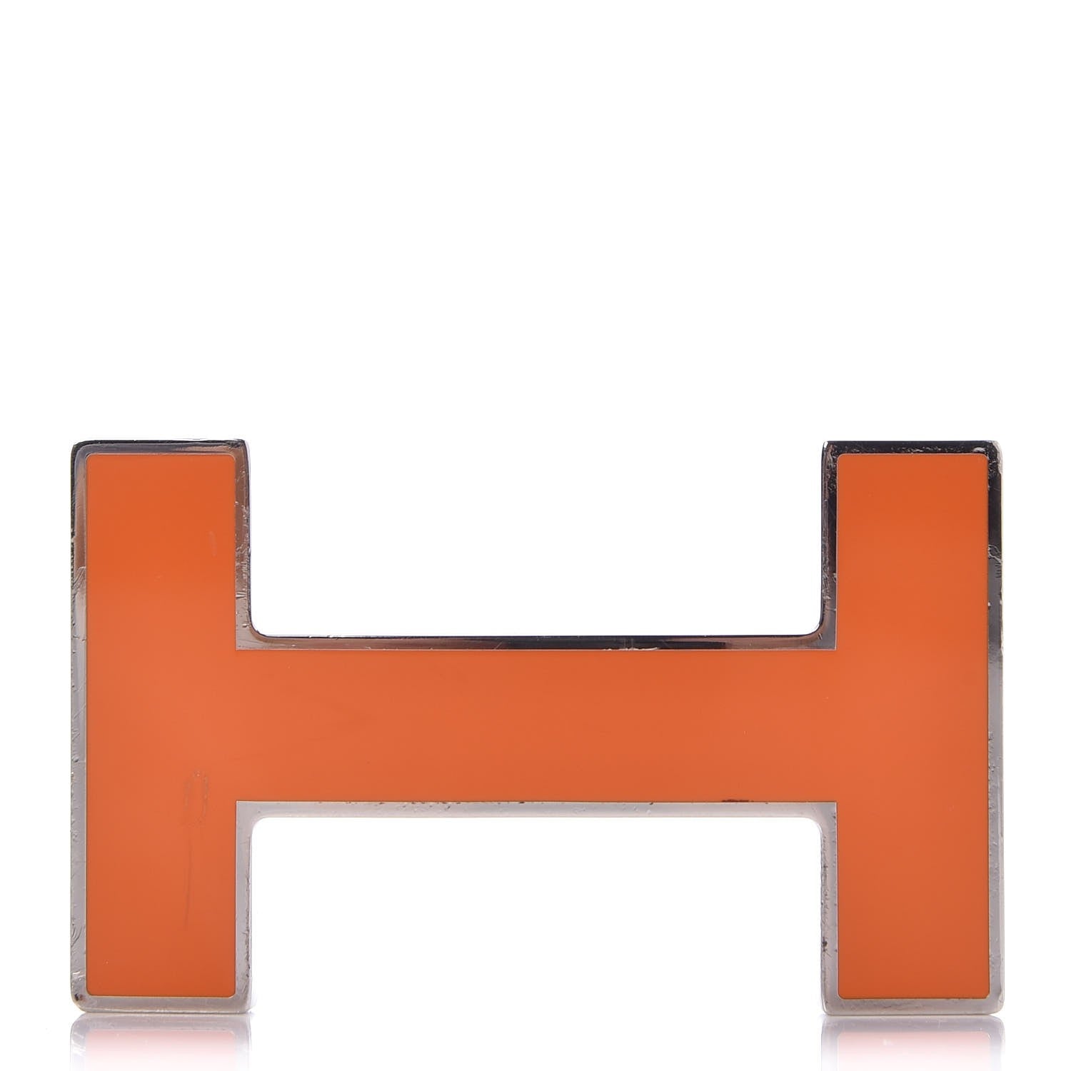 Hermes Swift Togo 32mm Quizz H Belt 90 Chocolate Orange 4 of 13