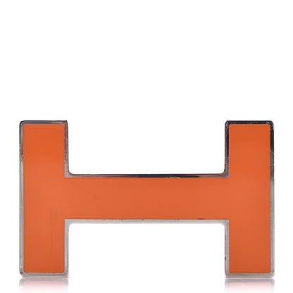 Hermes Swift Togo 32mm Quizz H Belt 90 Chocolate Orange 4 of 13