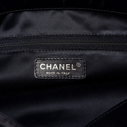 Chanel Lambskin Diamond Stitch Convertible Clutch Black 6 of 7