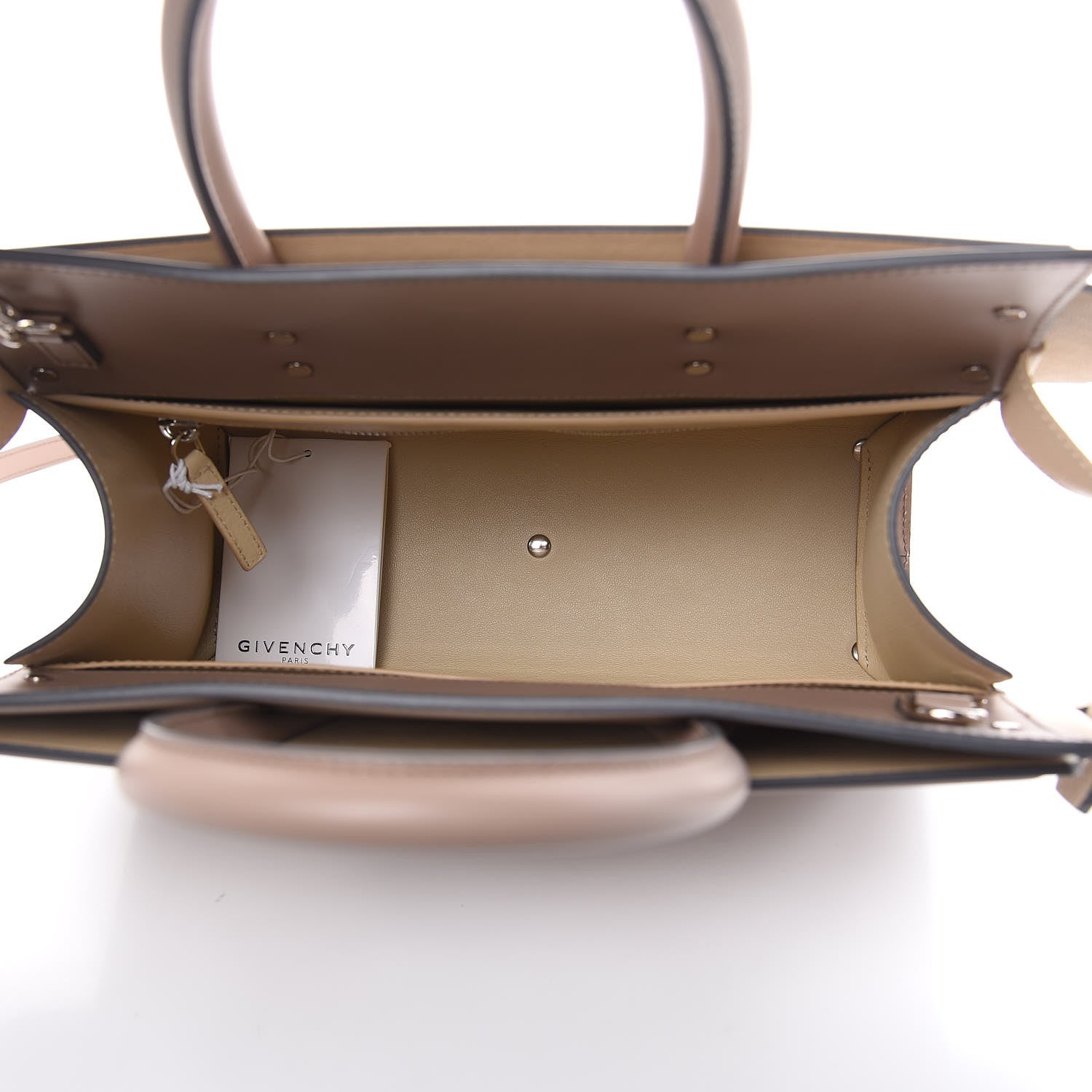 Givenchy Smooth Calfskin Small Horizon Satchel Linen 5 of 9