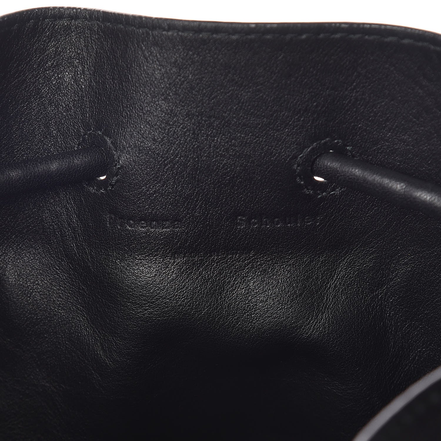 Proenza Schouler Calfskin Buffalo Medium Bucket Bag Black 6 of 13