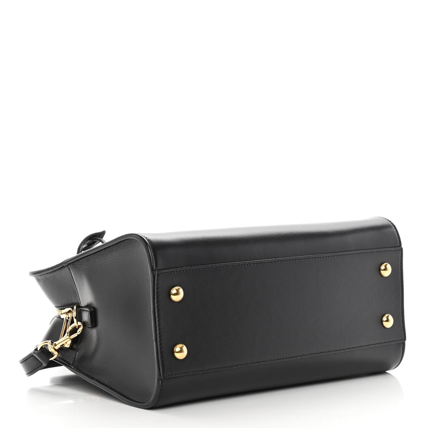 Calfskin Monogram Baby Cabas Black