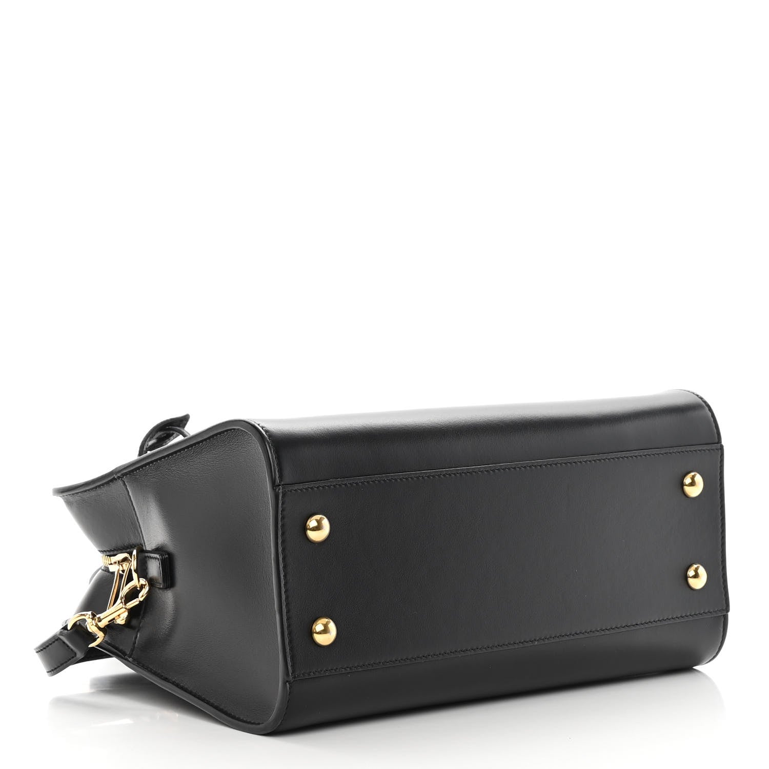 Saint Laurent Calfskin Monogram Baby Cabas Black 4 of 15