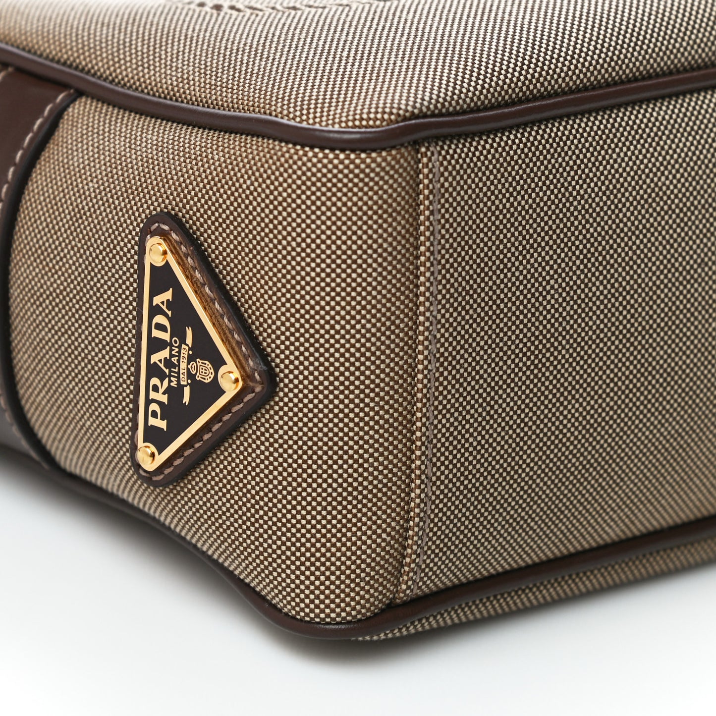 Jacquard Logo Camera Bag Corda Bruciato