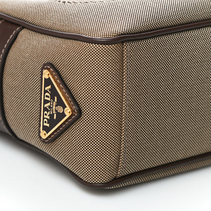 Prada Jacquard Logo Camera Bag Corda Bruciato 7 of 10