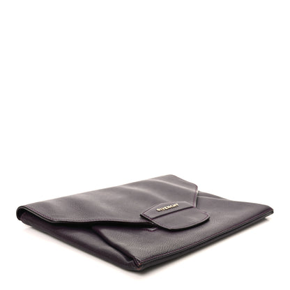 Givenchy Sugar Goatskin Medium Antigona Envelope Clutch Burgundy 4 of 6