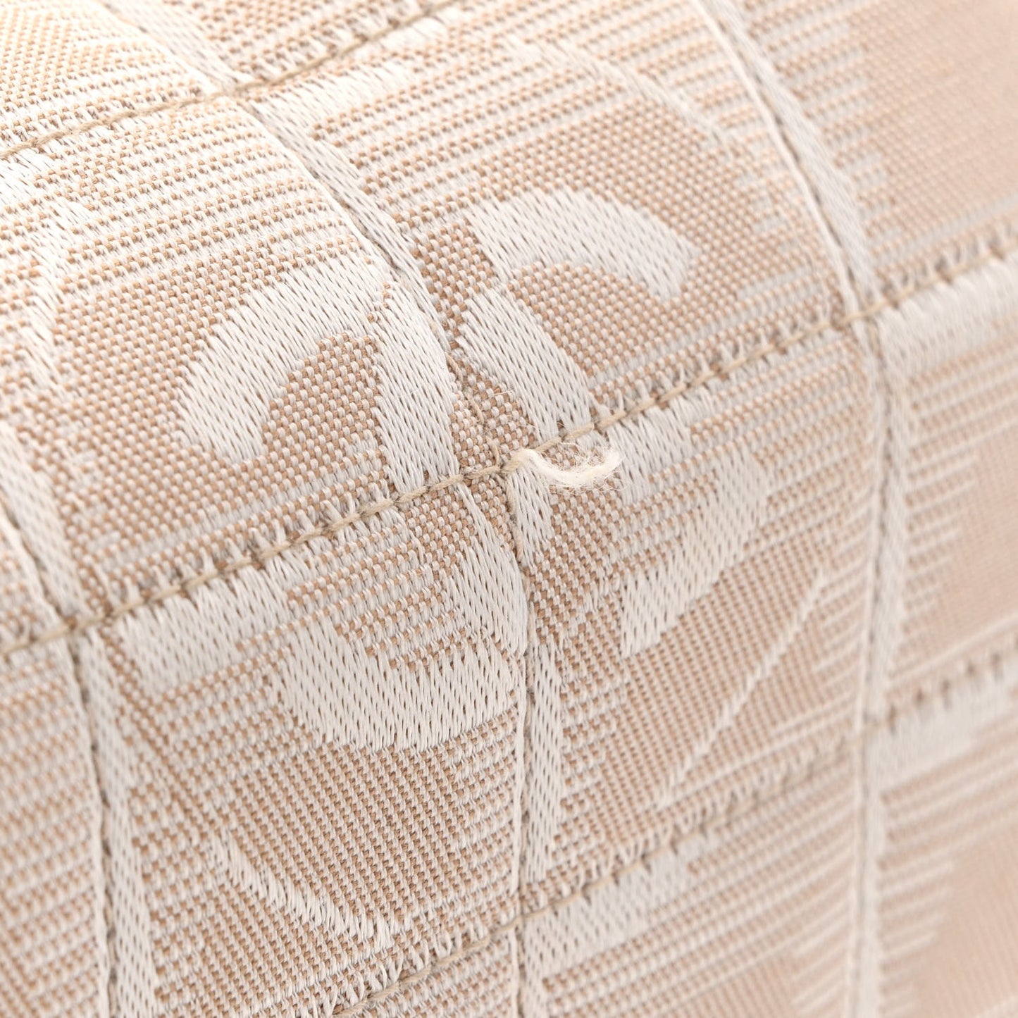 Nylon Travel East West Flap Beige