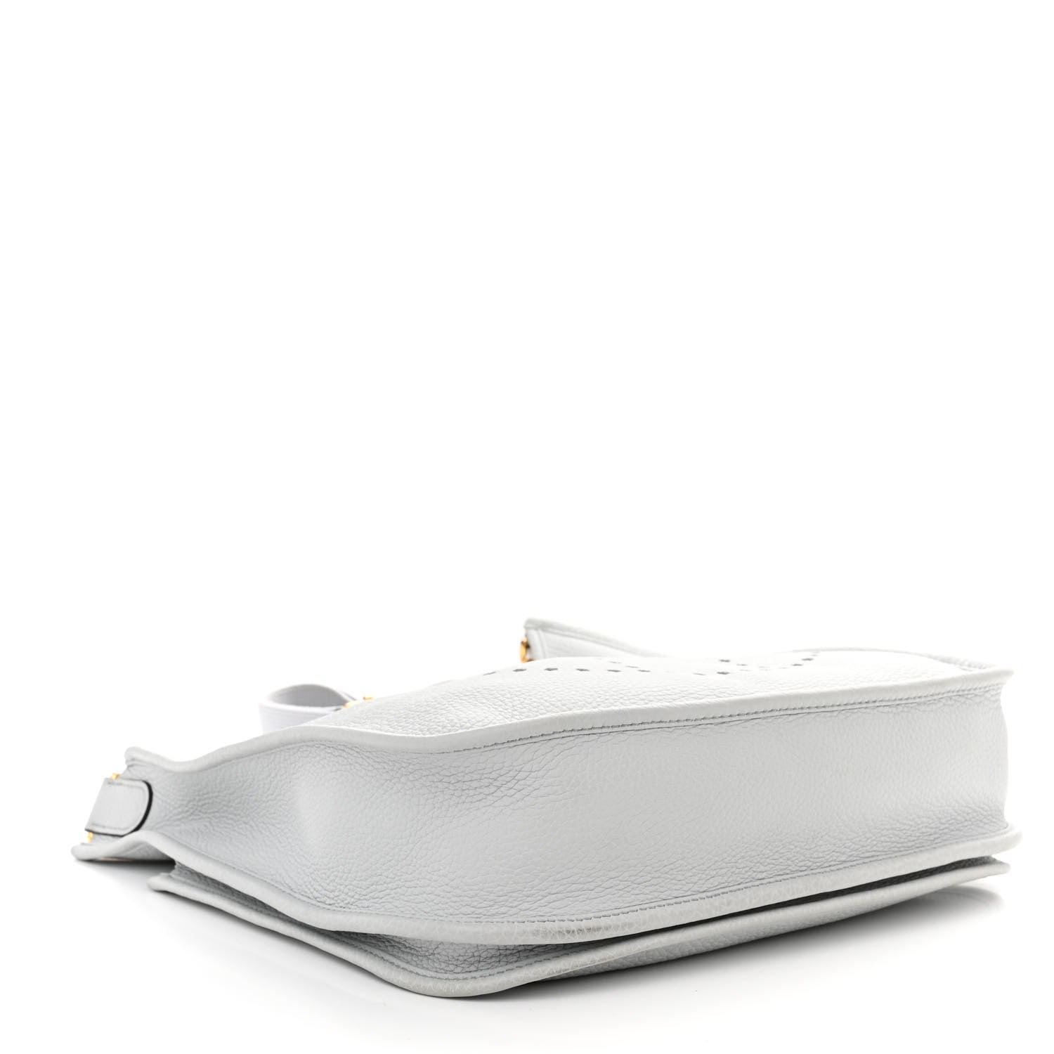 Hermes Taurillon Clemence Evelyne III PM Bleu Pale 4 of 12
