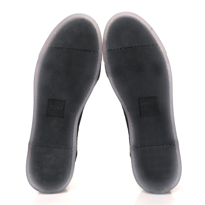 Fendi Corda FF Promenade Low Top Sneakers 41 Black 5 of 9