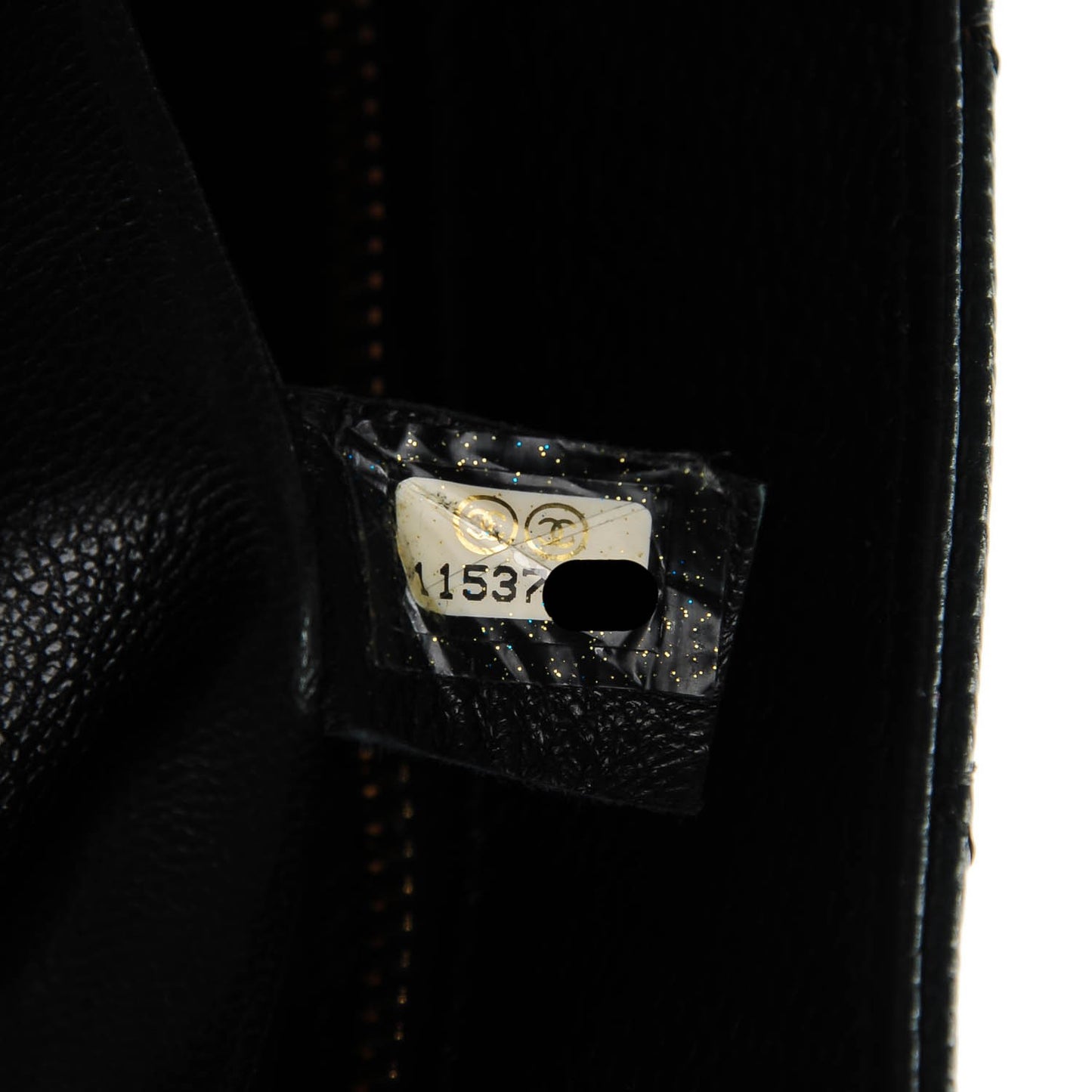 Caviar Quilted Medallion Tote Black