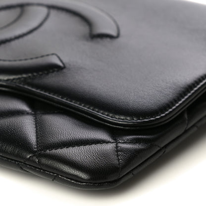 Chanel Goatskin Quilted Timeless CC Clutch Black 10 of 16