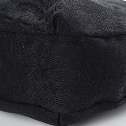 Gucci Monogram Large New Ladies Web Hobo Black 10 of 10