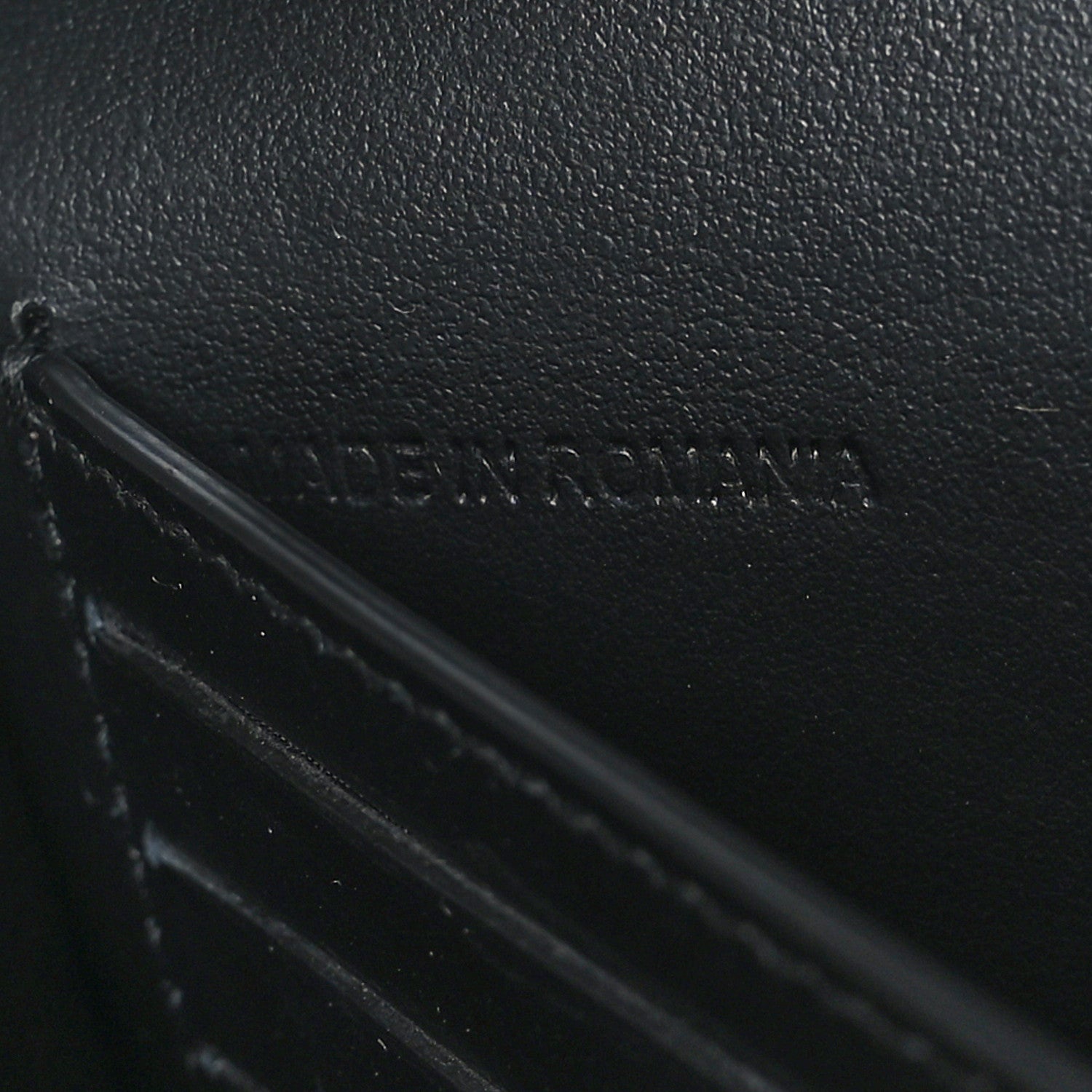 Burberry Calfskin Vintage Check Hannah Wallet with Detachable Strap Black 7 of 9