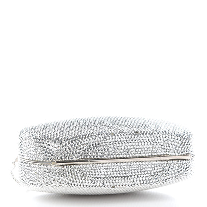 Judith Leiber Crystal Minaudiere Clutch Silver 4 of 12
