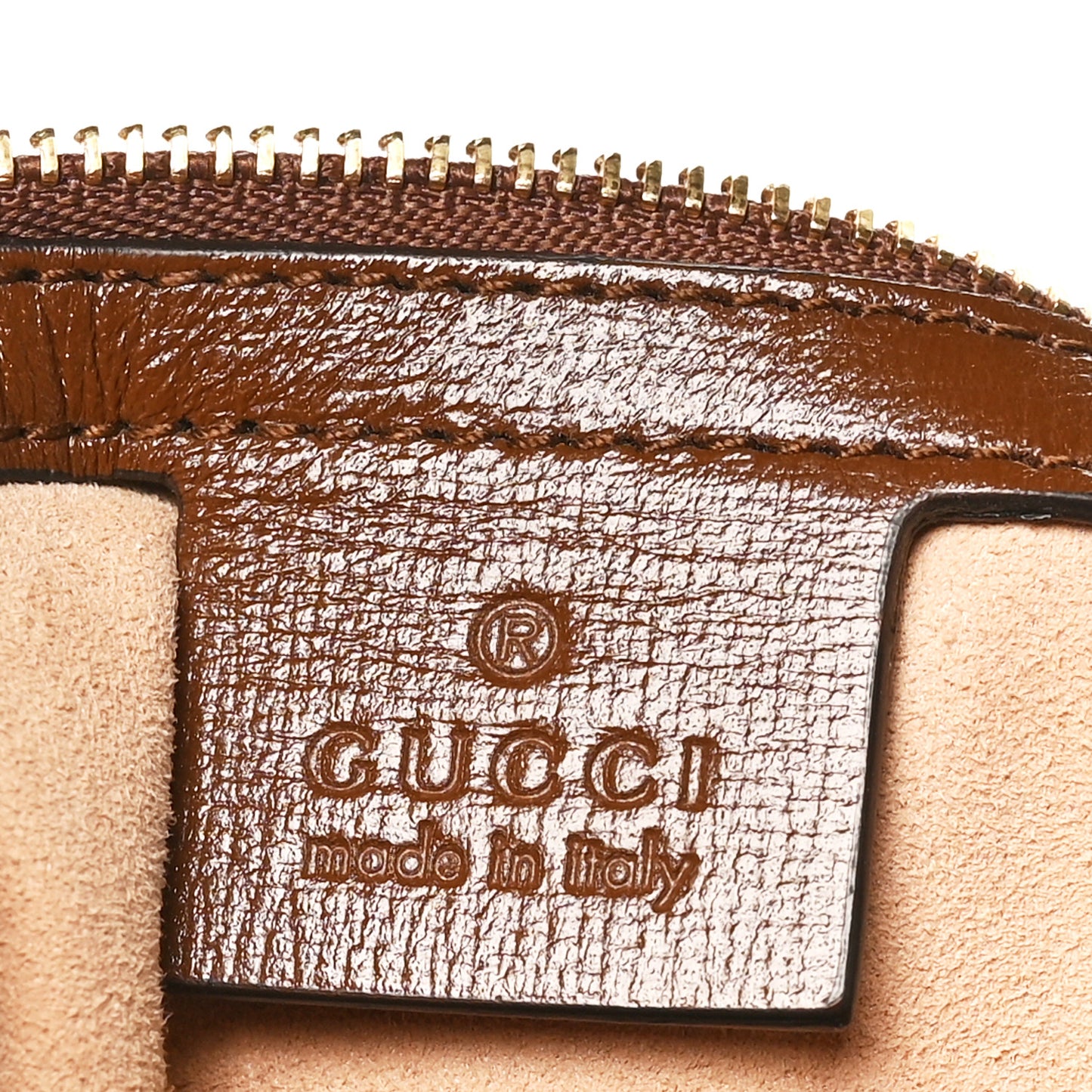 GG Supreme Monogram Azalea Calfskin Web Small Jackie 1961 Hobo Beige Ebony Brown Sugar
