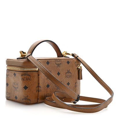 MCM Visetos Rockstar Vanity Case Cognac 3 of 9