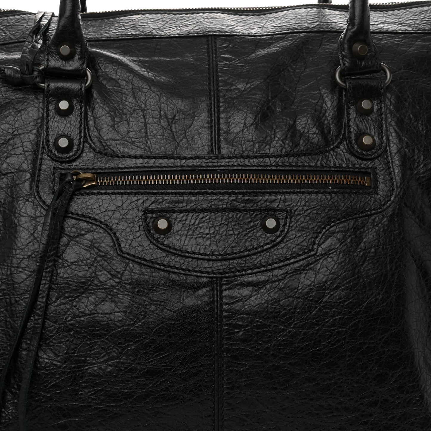 Agneau Classic Hardware Weekender Black