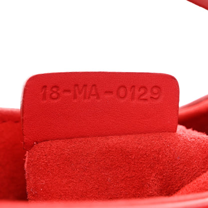 Christian Dior Ultra Matte Calfskin Mini Saddle Bag Red 7 of 10