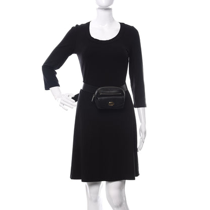 Gucci Fluffy Calfskin Mini Morpheus Belt Bag 90 36 Black 2 of 11