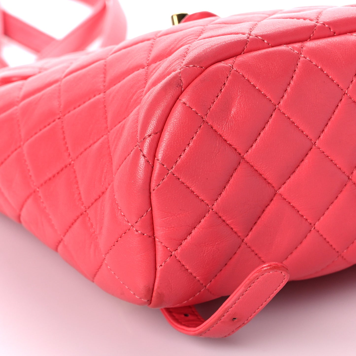 Lambskin Quilted Mini Urban Spirit Backpack Pink