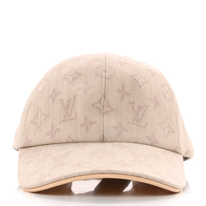 Louis Vuitton Cotton Monogram Jacquard Be My Cap Beige 3 of 9