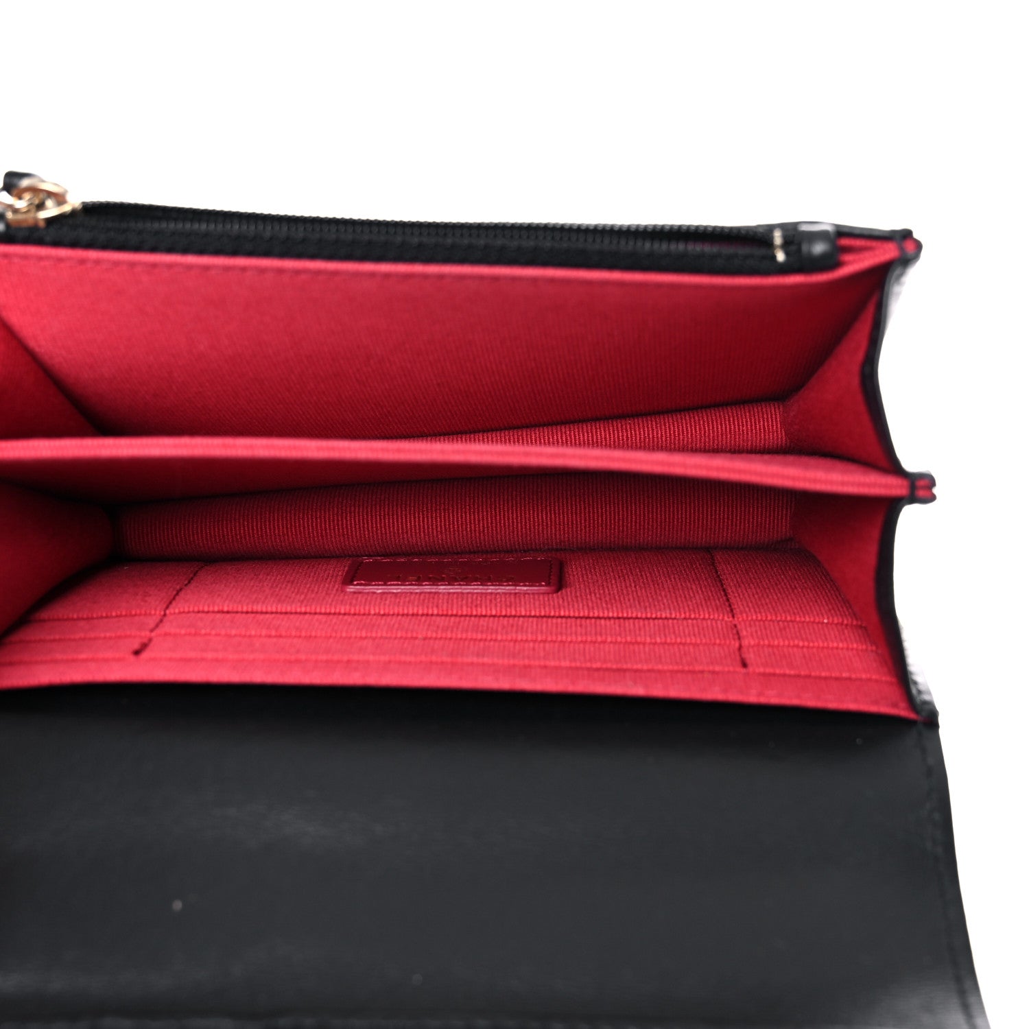 Chanel Lambskin Enamel Quilted Pending CC Clutch With Chain Black 5 of 11