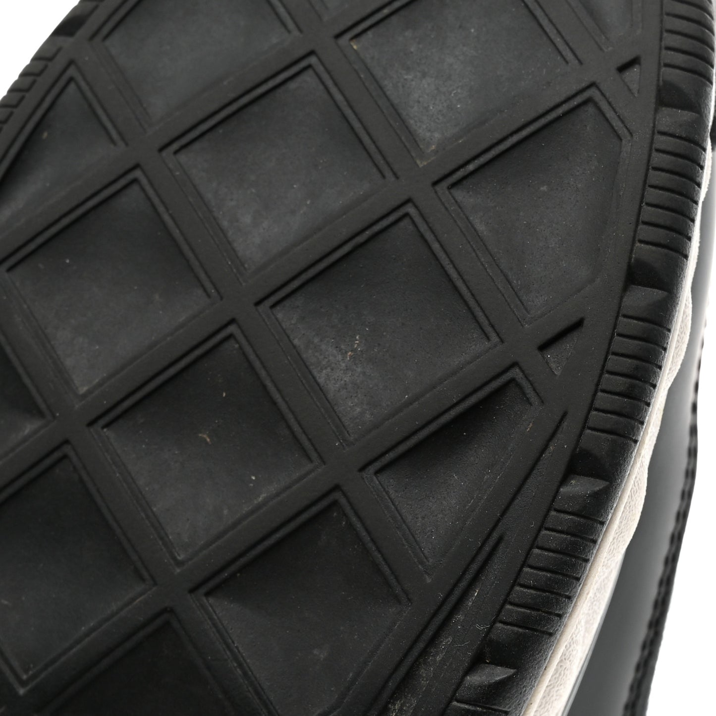 Velvet Calfskin Mixed Fibers CC Sneakers 36.5 Black