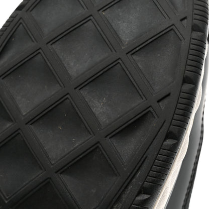 Chanel Velvet Calfskin Mixed Fibers CC Sneakers 36.5 Black 10 of 14