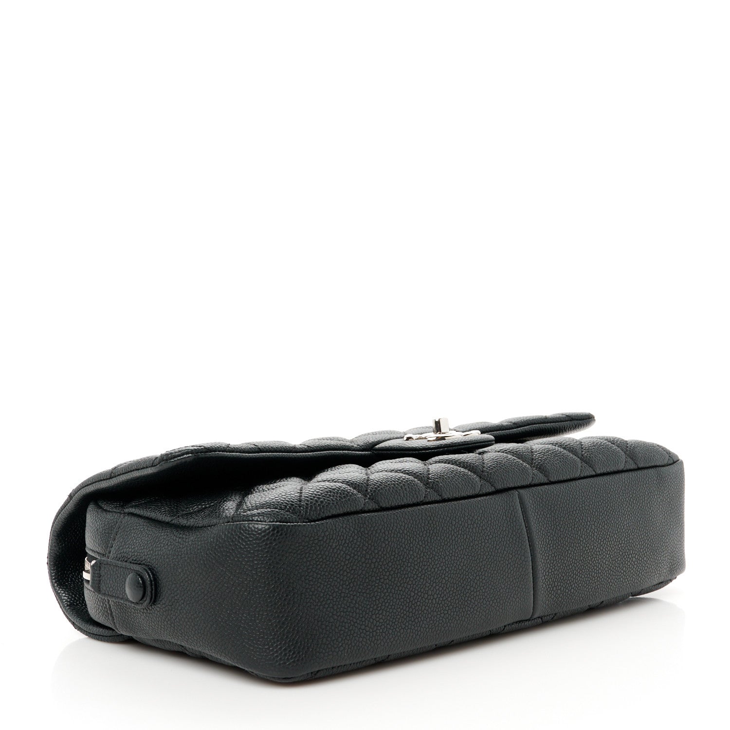 Chanel Caviar Quilted Jumbo Easy Flap Black 4 of 13