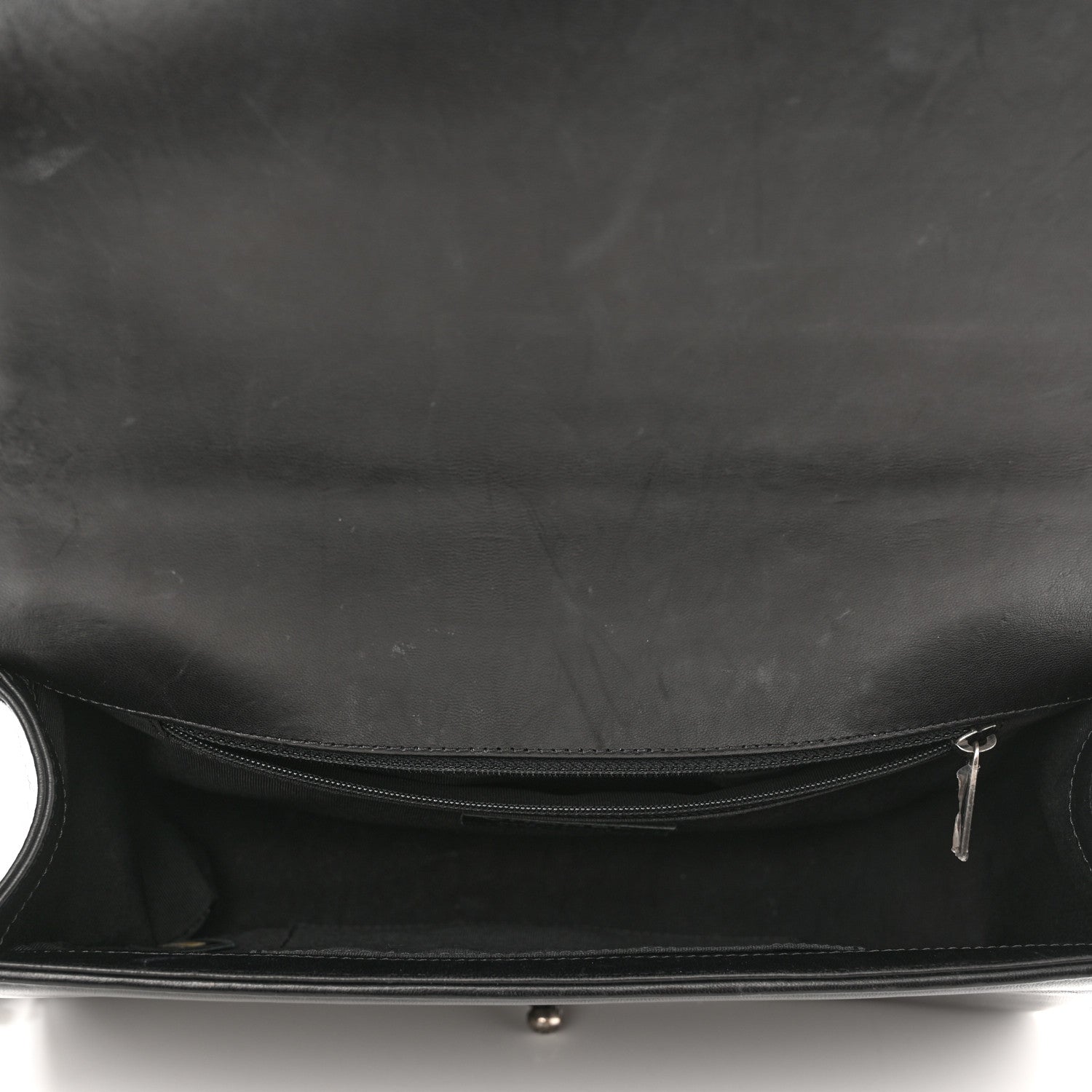 Chanel Lambskin Quilted New Medium Boy Flap Black 4 of 14