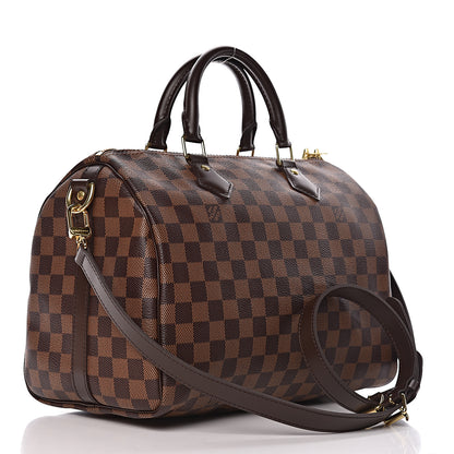 Louis Vuitton Damier Ebene Speedy Bandouliere 30 3 of 11