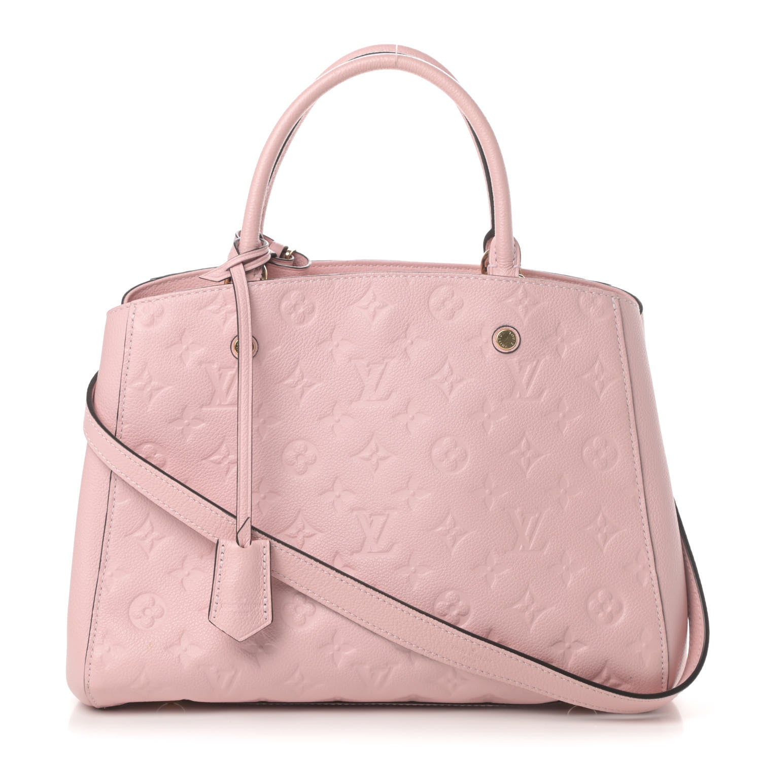 Louis Vuitton Empreinte Montaigne MM Rose Ballerine 1 of 12