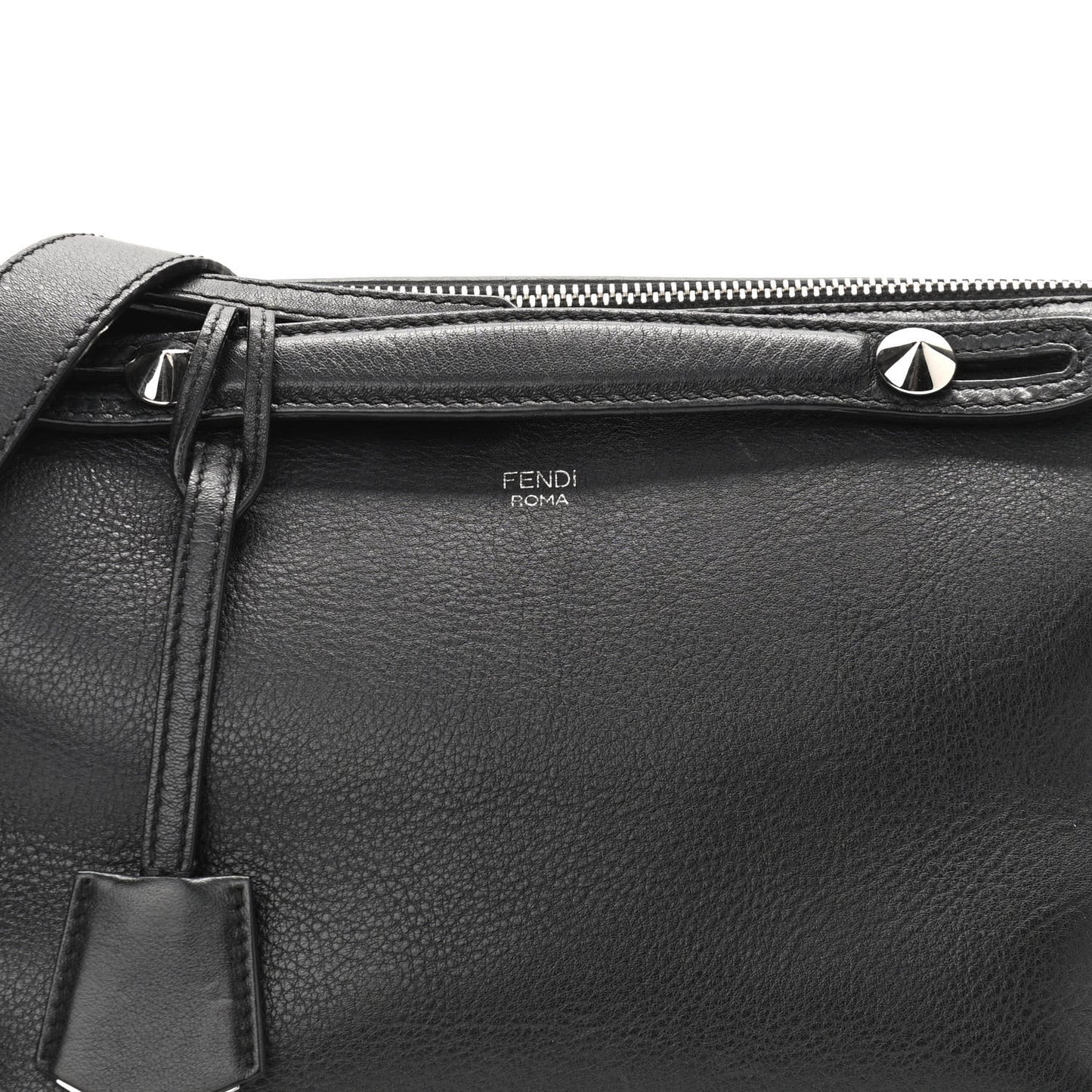 Vitello Dolce Medium By The Way Boston Bag Black