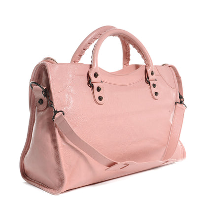 Balenciaga Agneau Classic Hardware City Rose Peach 3 of 7