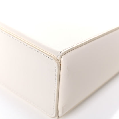 Givenchy Box Calfskin Small Cut Out Shoulder Bag Ivory 12 of 19