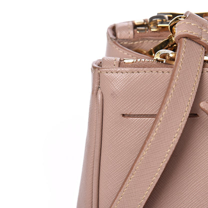 Prada Saffiano Small Galleria Double Zip Tote Cammeo 9 of 21