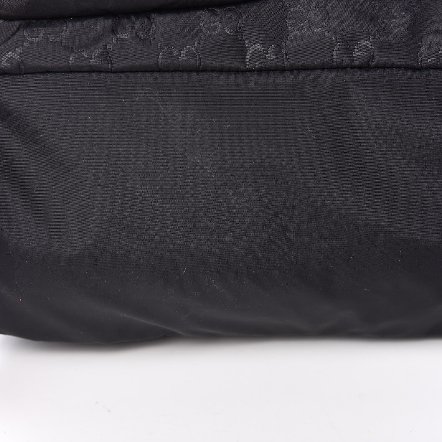 Gucci Nylon Monogram Small Single Buckle Backpack Black 10 of 10