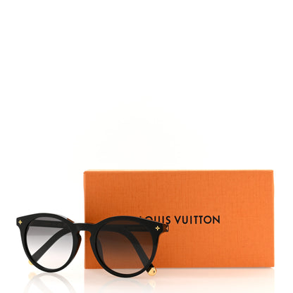 Louis Vuitton Acetate My Monogram Round Sunglasses Z2004E Black 8 of 8