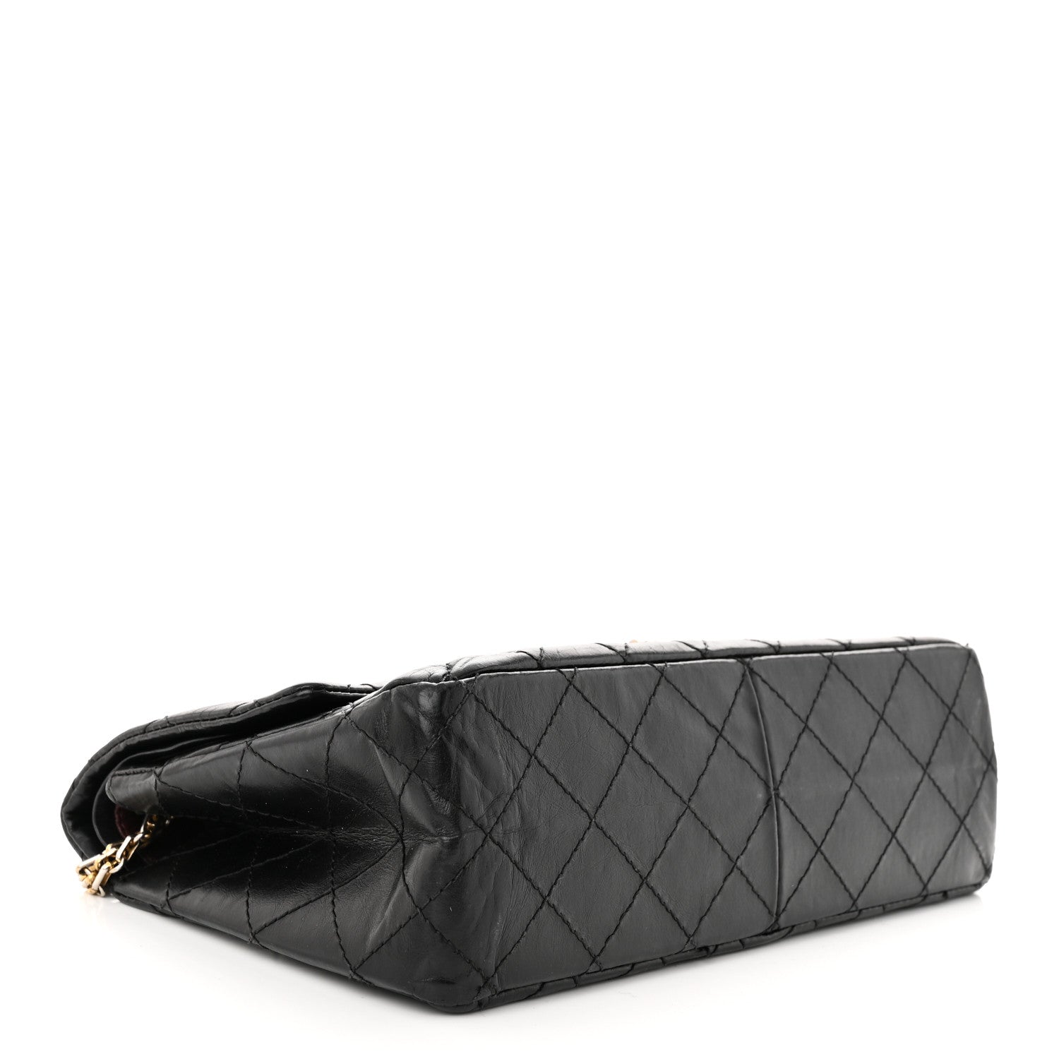Chanel Aged Calfskin Quilted 2.55 Reissue 226 Flap Black 3 of 11