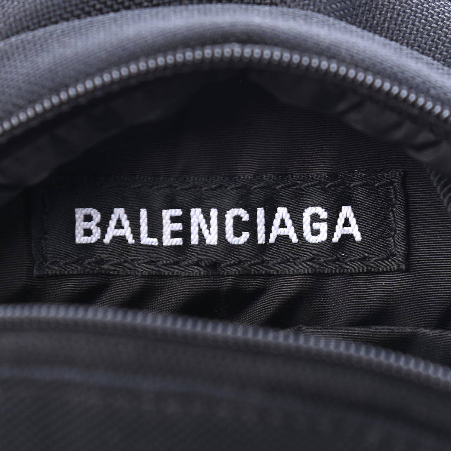 Balenciaga Recycled Casual Nylon Mini Oversized Backpack Black 6 of 8